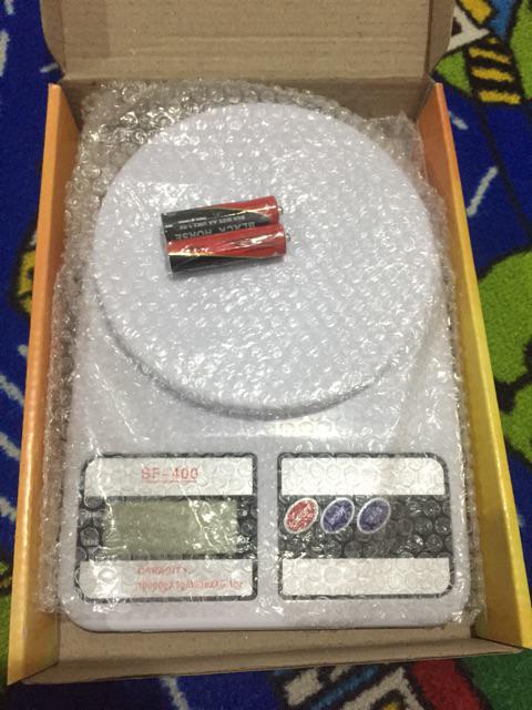 Electronic Kitchen Scale Sf-400 | Timbangan Dapur Digital 10 Kg