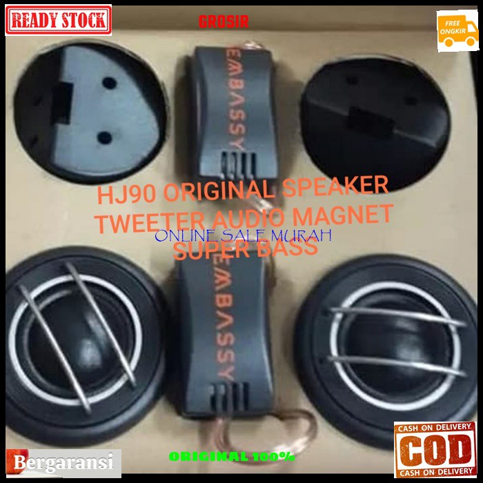 G04 Embassy speaker magnet tweeter super DOME ORIGINAL twiter spk mini audio mobil car NEODYMIUM audio sound musik suround besi coil booster CROSSOVER kualitas crosover surround treble tambahan suara  Bisa dipakai segala audio  sepasang satu set  produk O