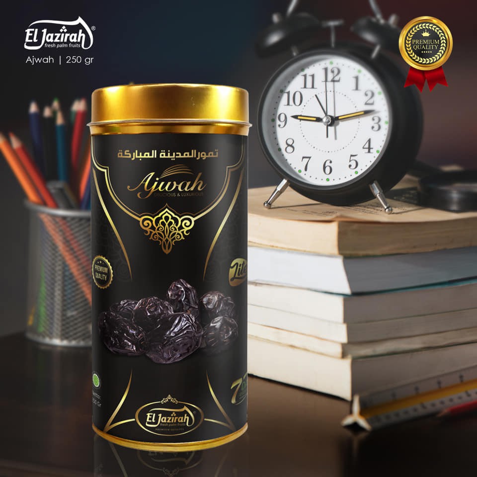 

Kurma Ajwa Lite Eljazirah Premium Grade A 250 Gram