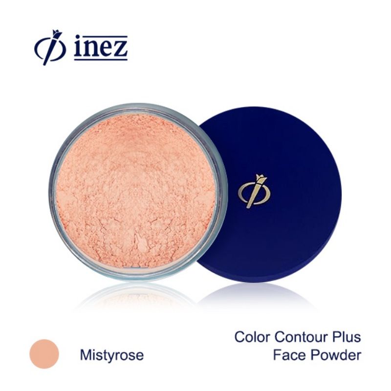 INEZ COLOR CONTOUR PLUS FACE POWDER/Bedak Tabur/100% ORIGINAL