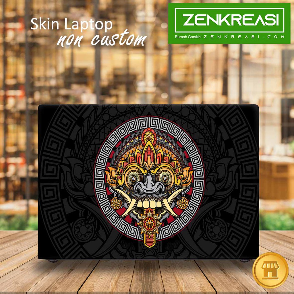 Garskin Laptop Tema Bali Art