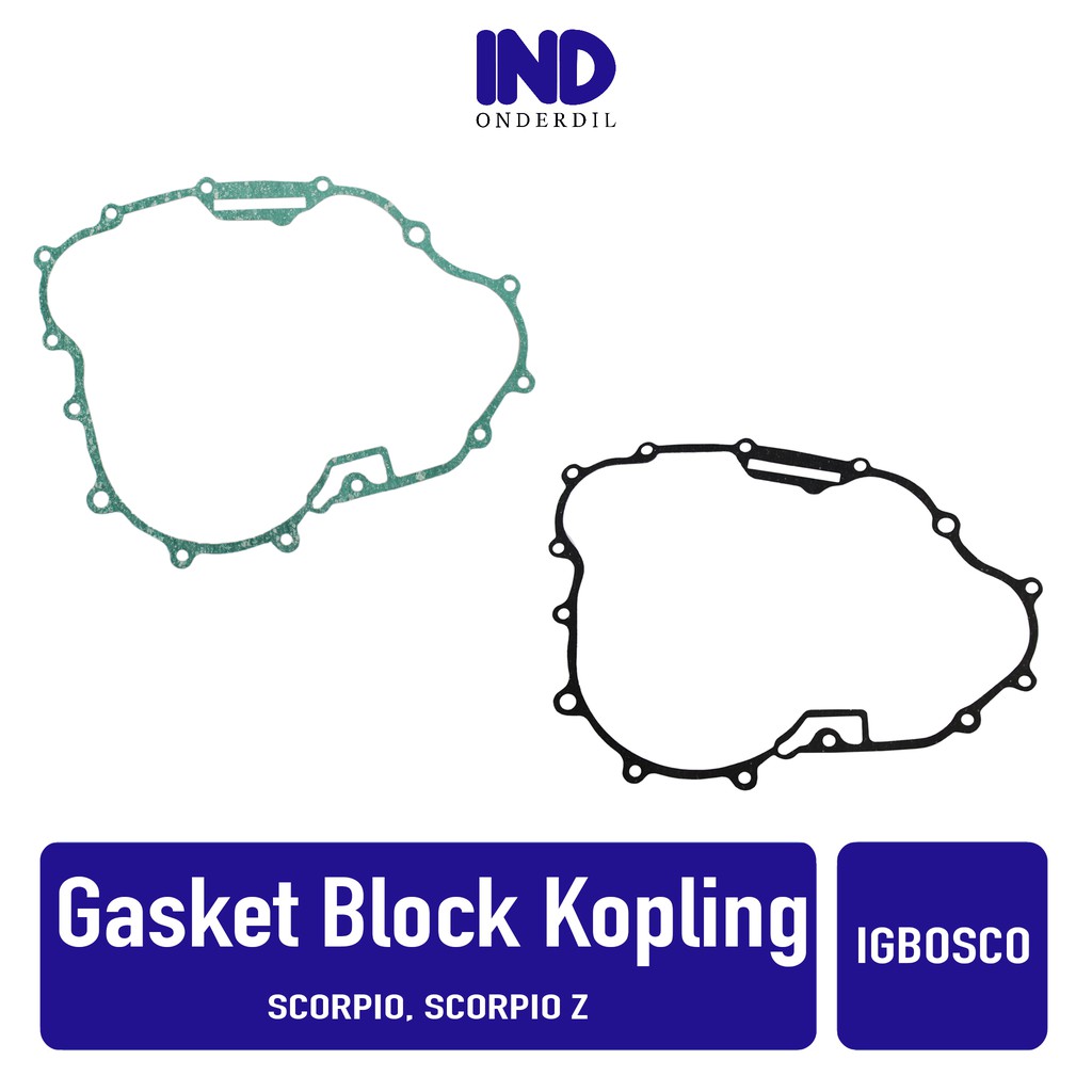 Gasket Packing-Paking Block-Blok Kopling-Kupling Scorpio Lama-Z