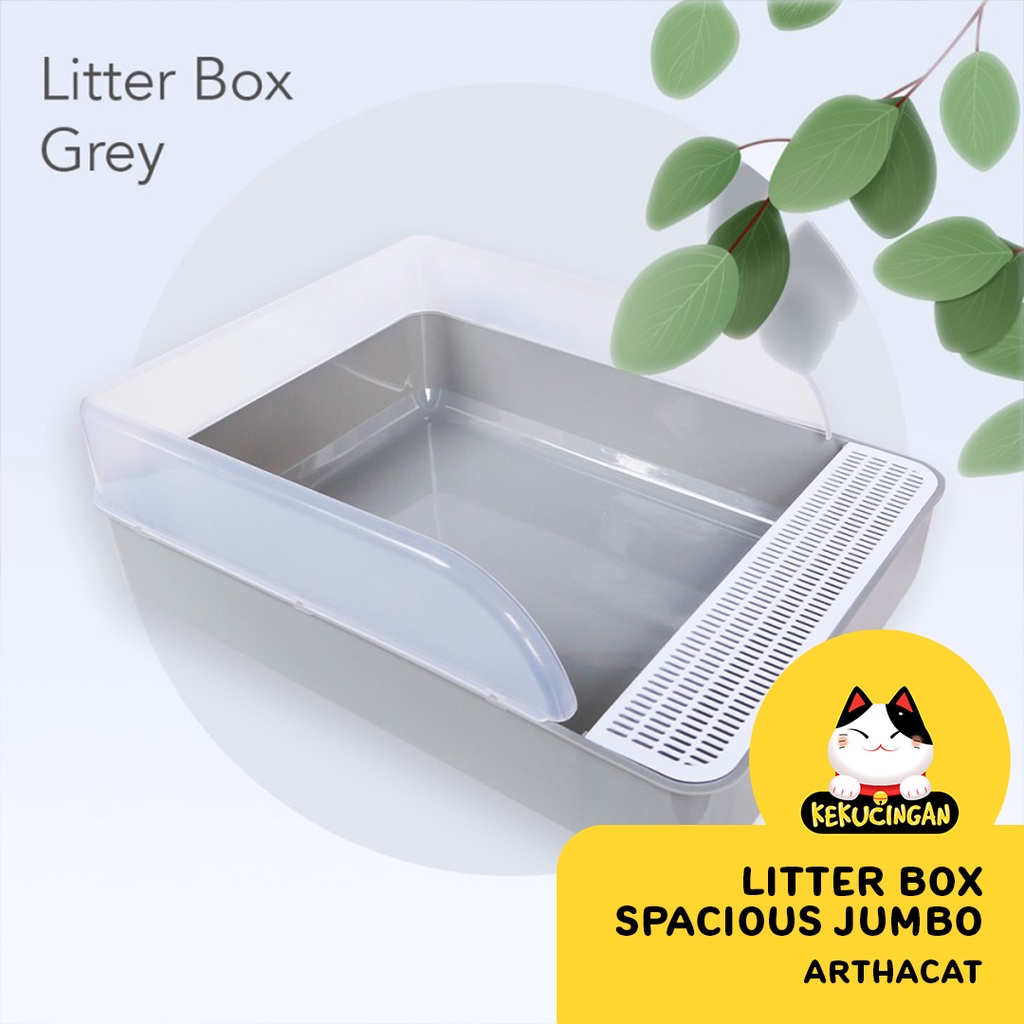 LITTER BOX Arthacat Spacious Bak Pasir Kucing Ukuran Jumbo