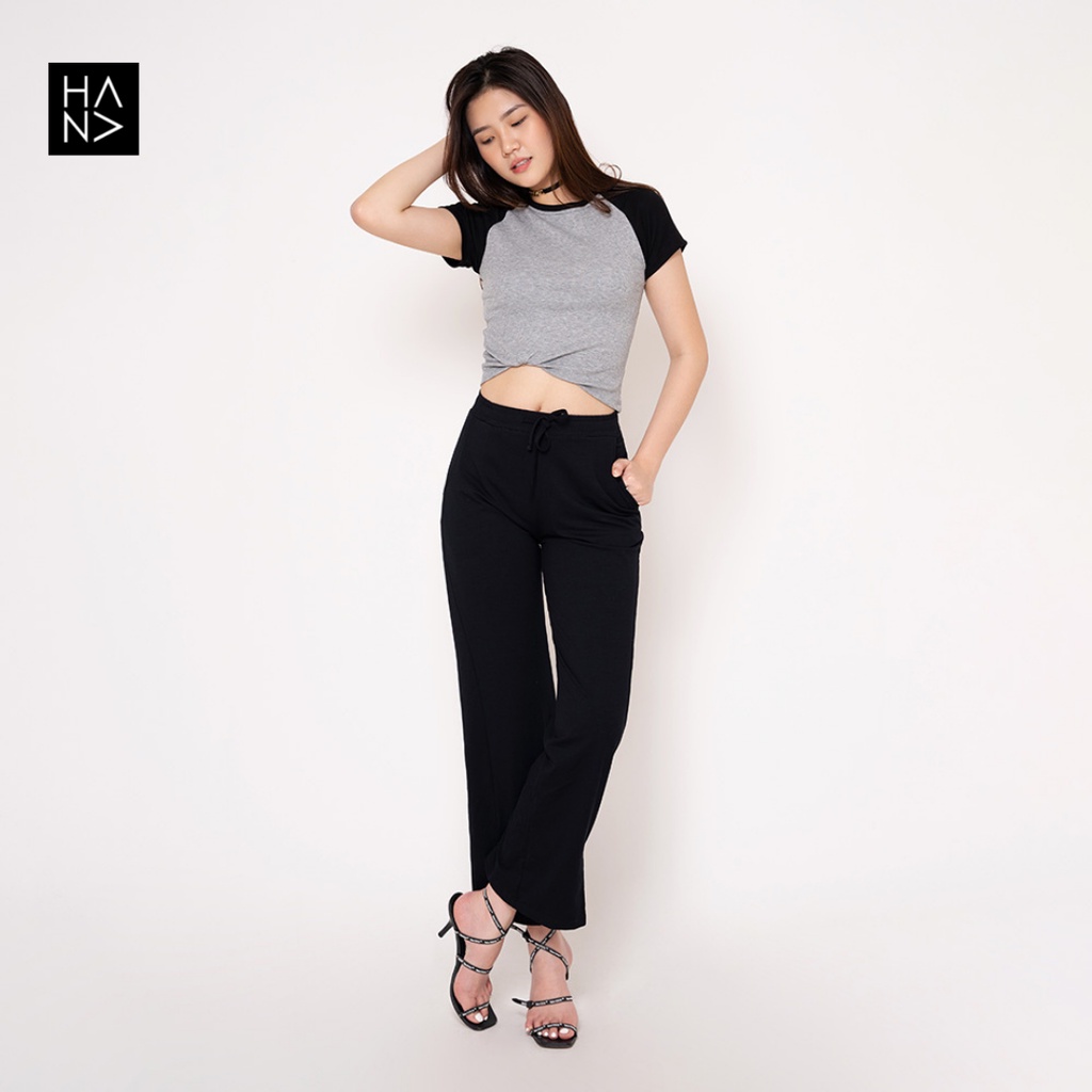 HanaFashion JKT - Hani T-shirt Kaos Rajut / Atasan Wanita Murah TS380