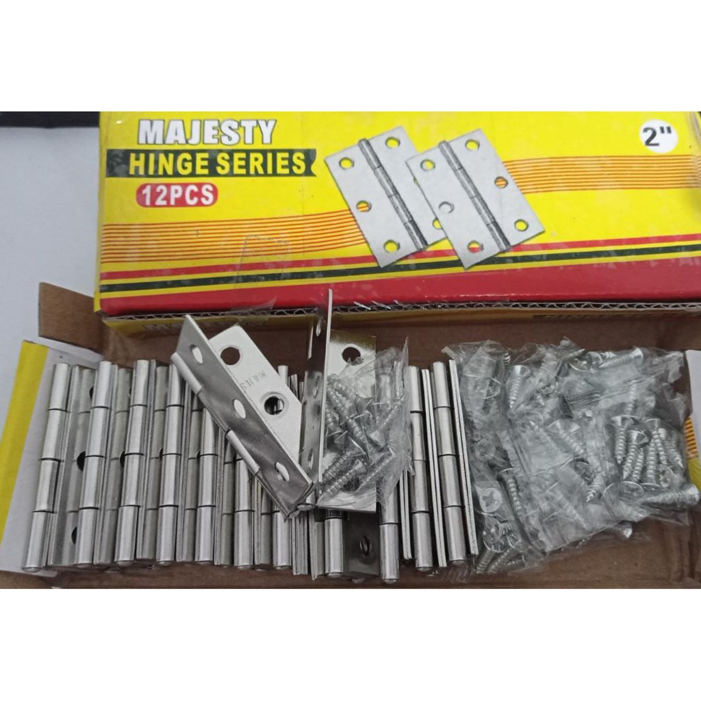 Engsel kupu - kupu / Engsel Tipis Stainless steel 2&quot;  PERPASANG