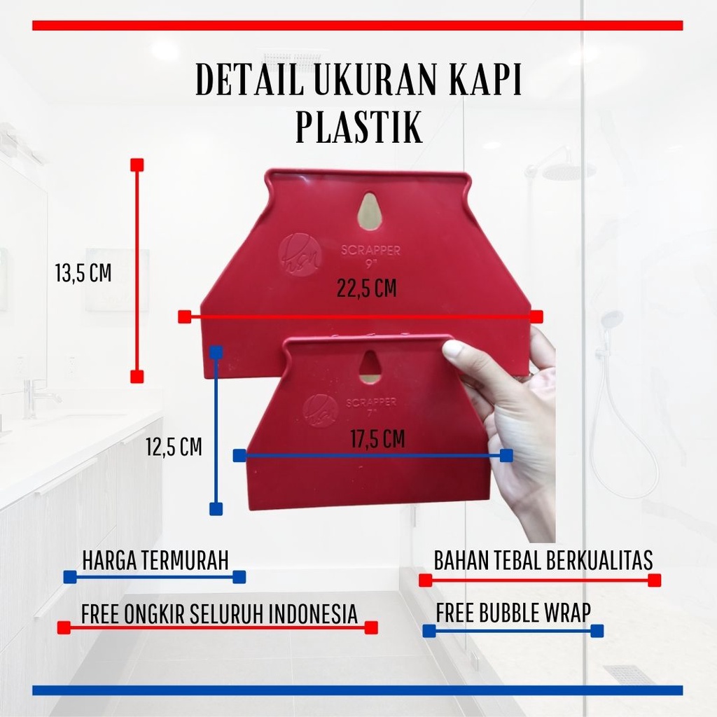 KAPI PLASTIK PVC/KAPI PLAMIR PVC SIZE 7&quot; DAN 9&quot;/KAPI DEMPUL PVC PLASTIK