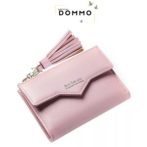 [LOKAL] DOMMO - D1115 DOMPET ASHANTY BISA COD Dompet Lipat Mini Lucu MORYMONY DARI JAKARTA