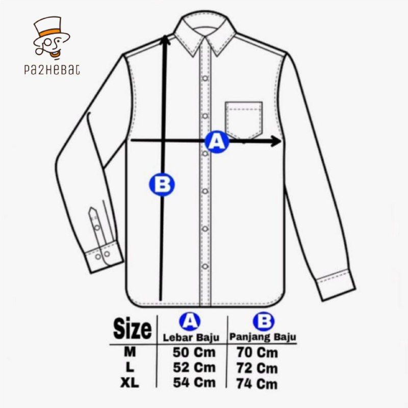 Kemeja Polos Panjang Pria Dewasa/Kemeja hitam polos/baju kemeja polos panjang/baju kemeja pria