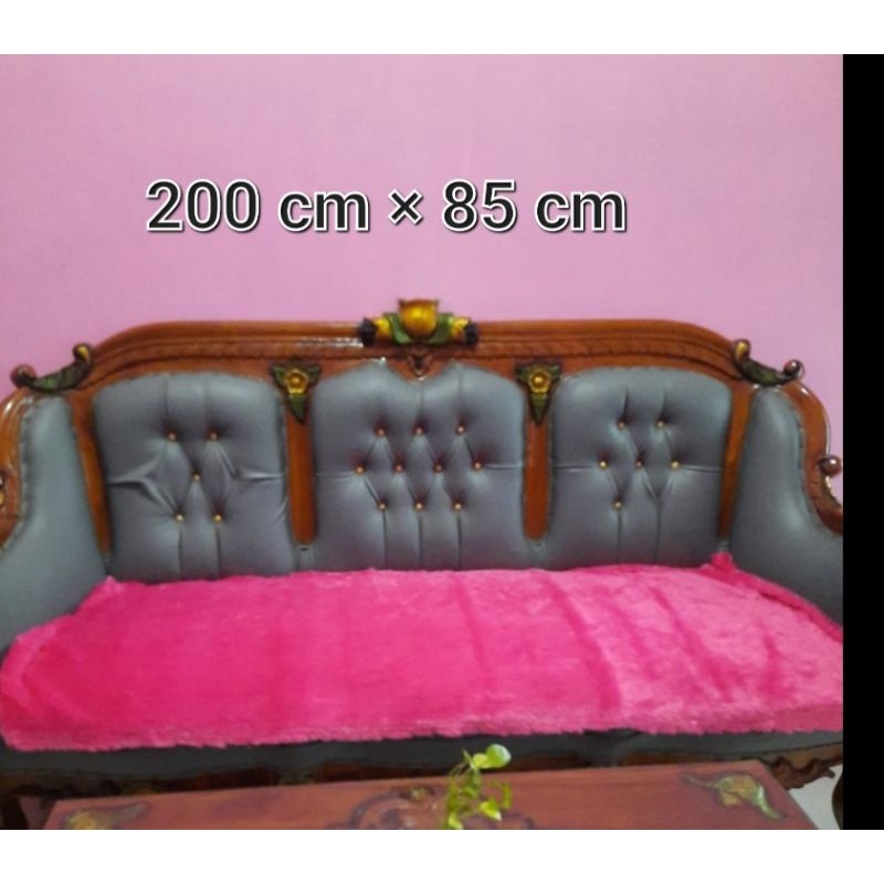 ALAS // COVER SOFA  Bulu Rasfur.. { 200 cm x 85 cm }