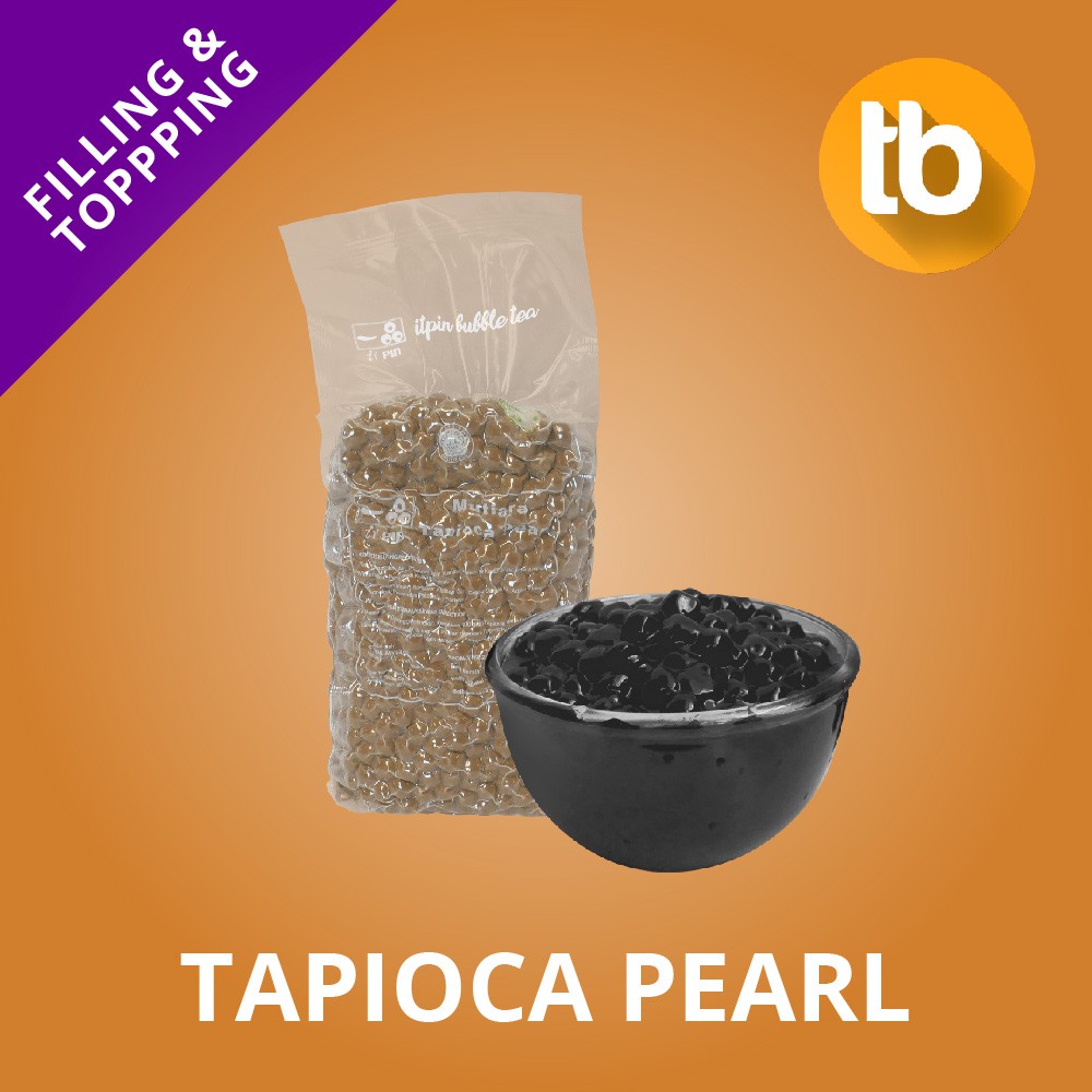 

Itpin Tapioca Pearl / Bubble Coklat 1kg