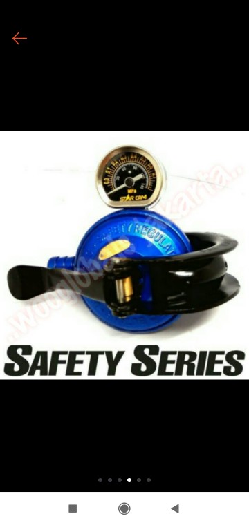 Regulator Starcam Meter Sc.23m Dua Sistem Pengaman Star Cam Anti Bocor Sni Original