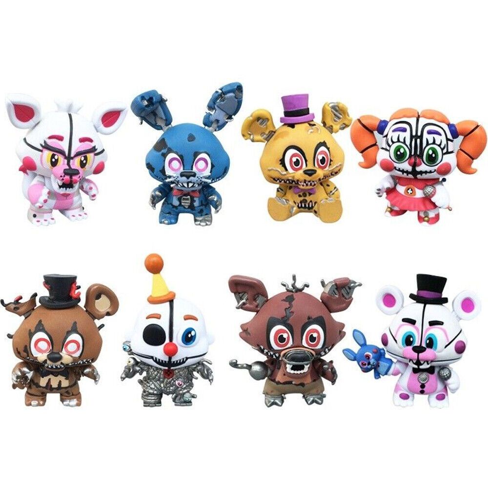 Five At PCS Bonnie Freddy's Game 8nights Xmas Gift Action FNAF Mainan Figure Anak