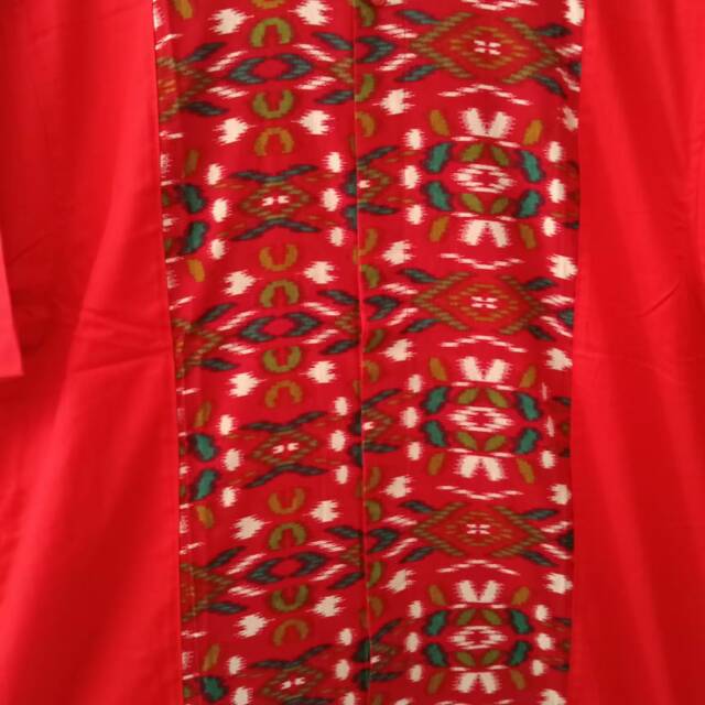 Albatar Baju Koko Kombinasi Batik/Kemeja Koko Kombinasi Katun