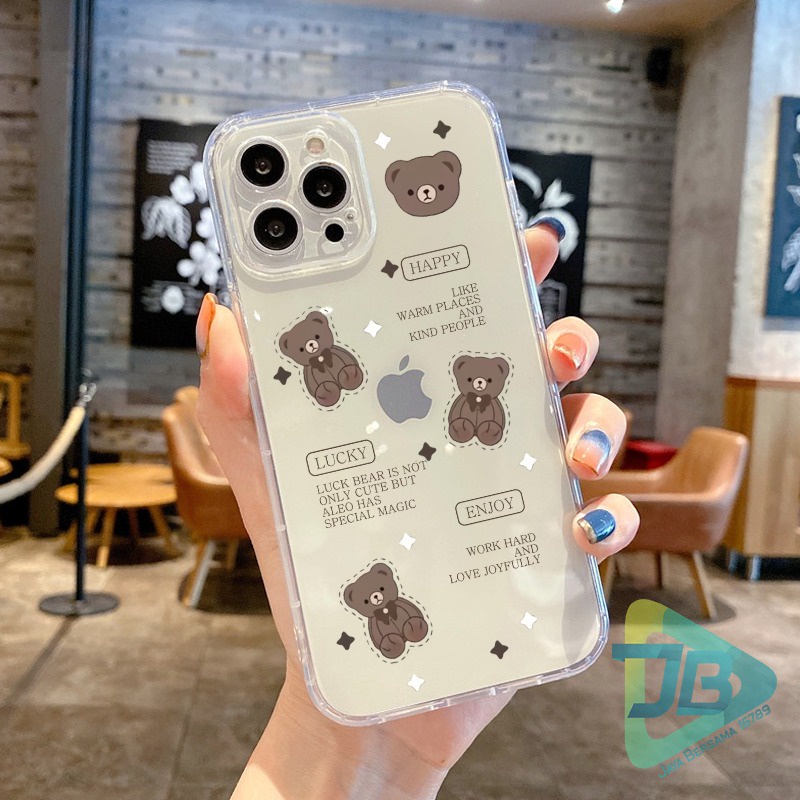 SOFTCASE BENING LUCKY BEAR OPPO VIVO XIAOMI SAMSUNG REALME IPHONE INFINIX ALL TYPE JB5918