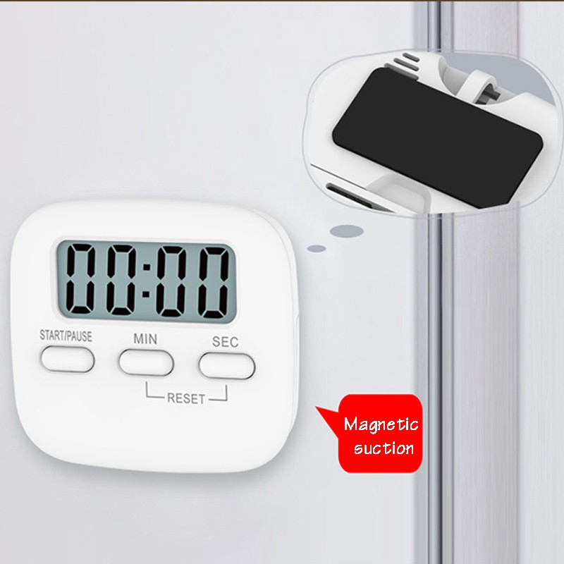 Cucina Timer Masak Dapur Magnetic Stopwatch Alarm Clock - Termurah