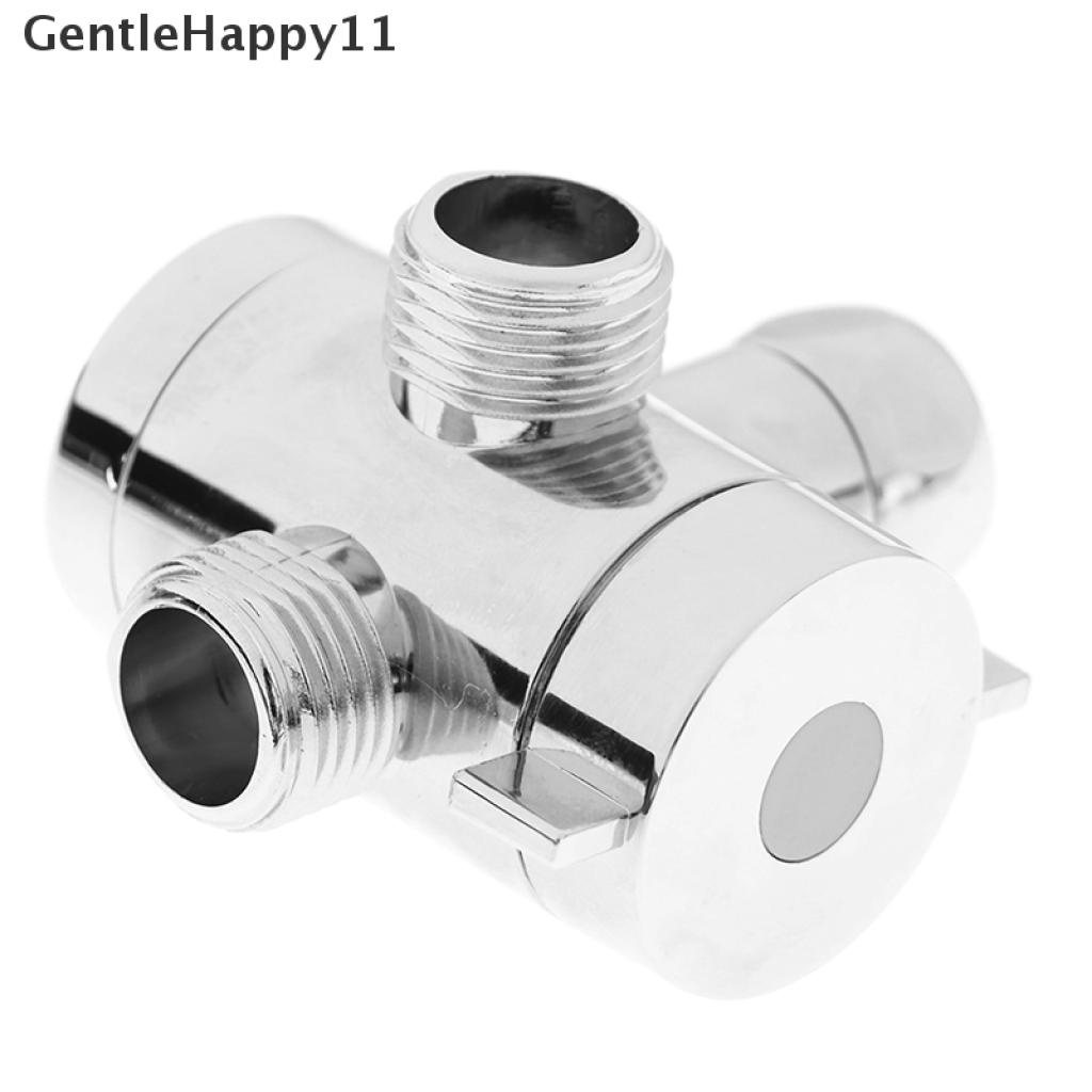 Gentlehappy adapter Katup Keran Shower Bentuk T Ukuran 1 / 2 &quot;