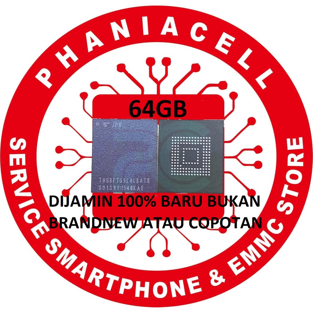 IC UFS THGBF7G9L4LBATR SAMSUNG S7 EDGE NOTE5 64GB ORIGINAL BARU