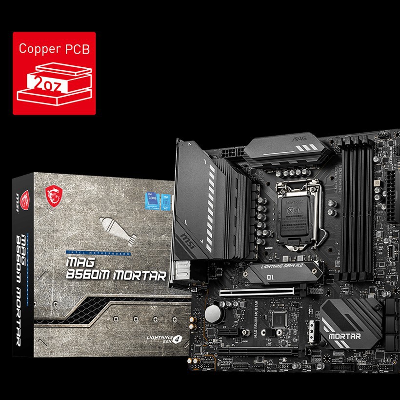 MOTHERBOARD MSI MAG B560M MORTAR WIFI
