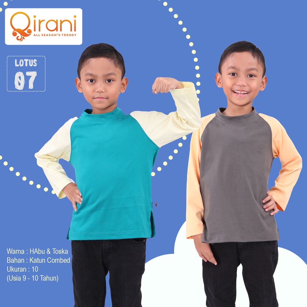 Atasan Kaos Anak Qirani Lotus 07