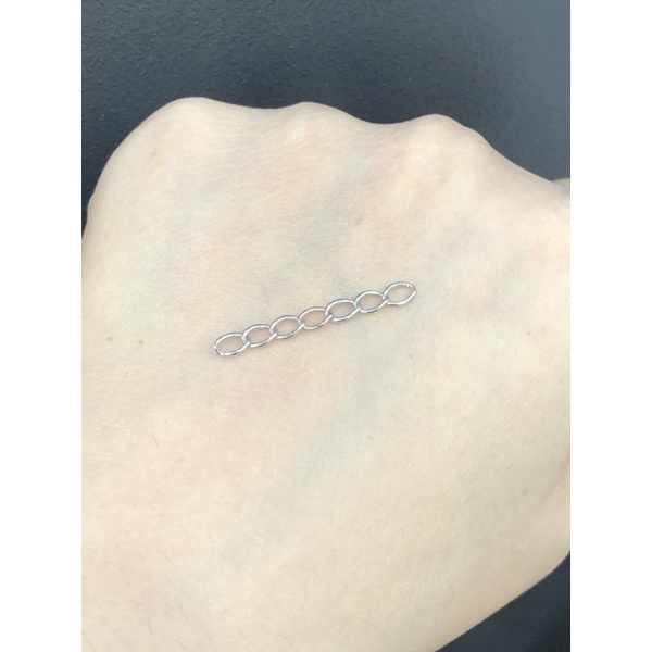 Ring Extend perpanjang gelang/kalung putih