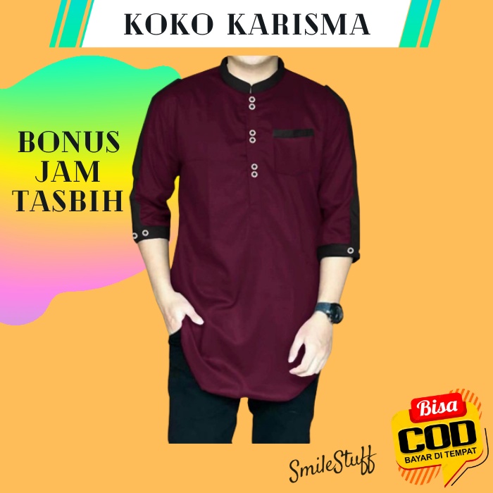 Koko Yamani / Baju Koko Karisma - Baju Koko Muslim Baju Koko Rayhan