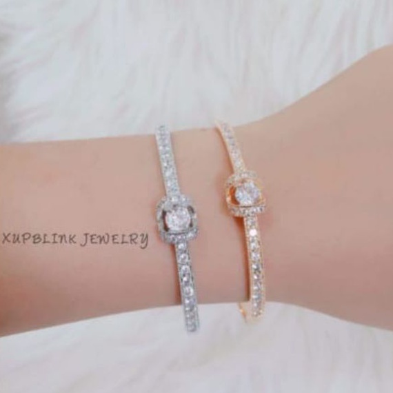 Gelang tangan xuping permata diamond 9966TI