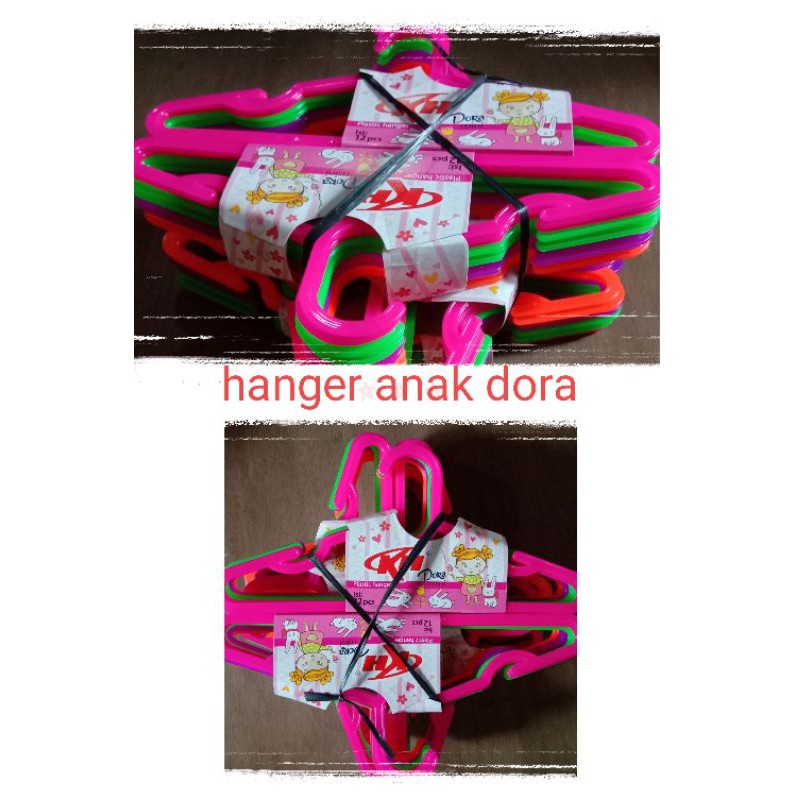 Hanger Baju Anak / Gantungan Baju  Anak per Lusin