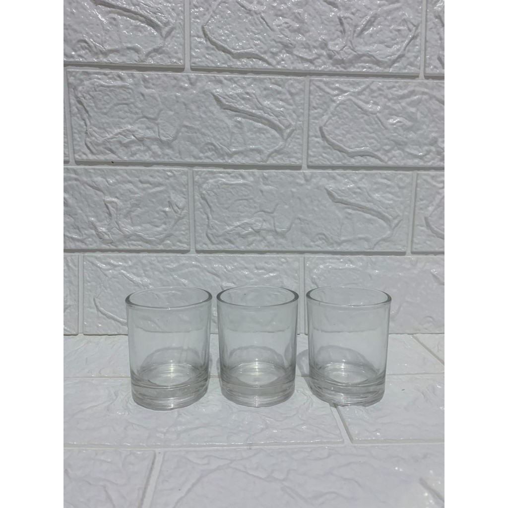 Sloki / jar lilin / mini jar / gelas lilin / sloki soju