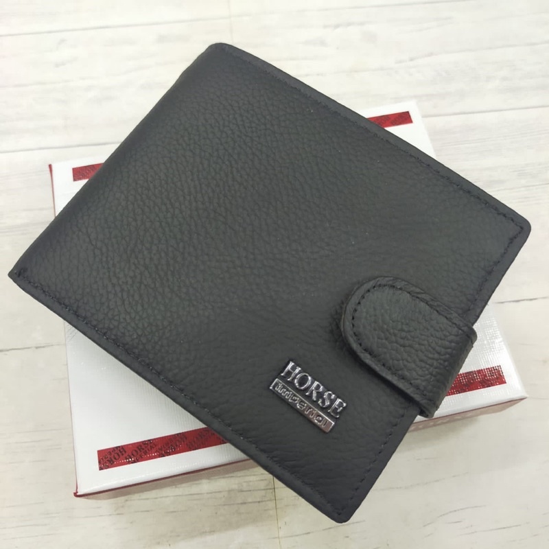 Dompet pria bahan kulit premium imperial horse asli original/Dompet Imperial Standar Kancing 023