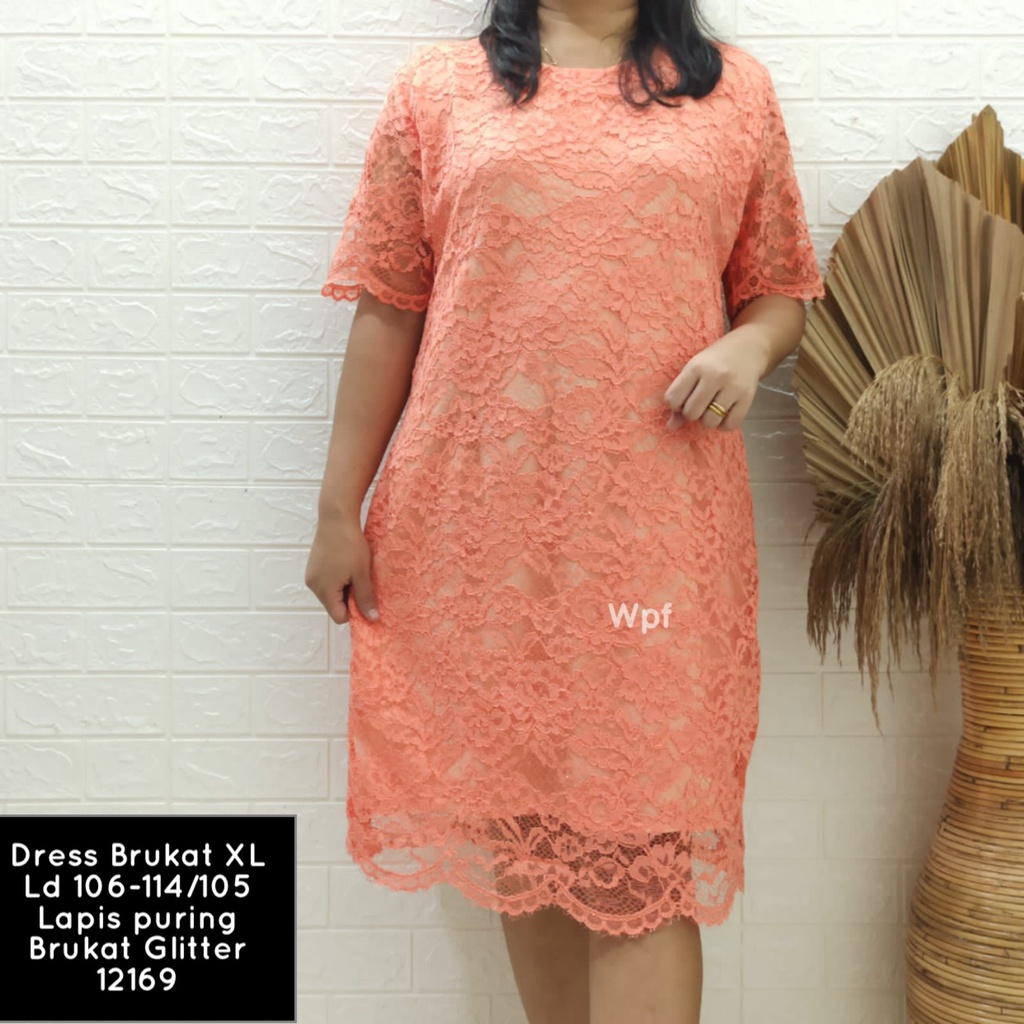 Dress brukat Salem XL