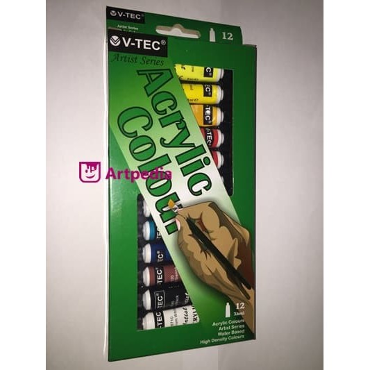 

Dijual V TEC ACRYLIC COLOURS 6 ML V TEC CAT AKRILIK 12 WARNA Limited