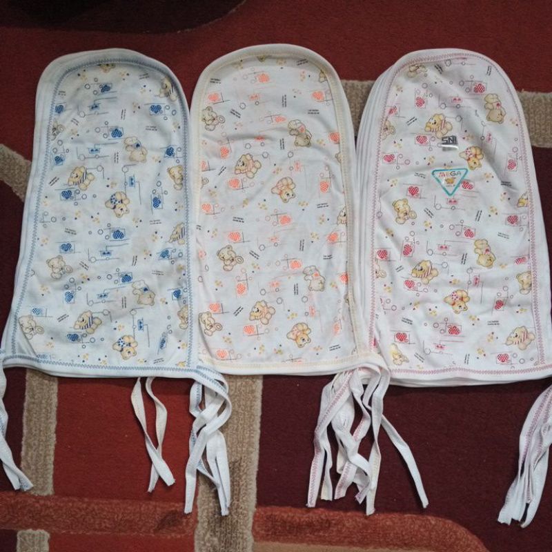 6PC(1/2) LSN Popok Bayi Tali Merk Meyga SNI-Popok Bayi Katun Meyga SNI