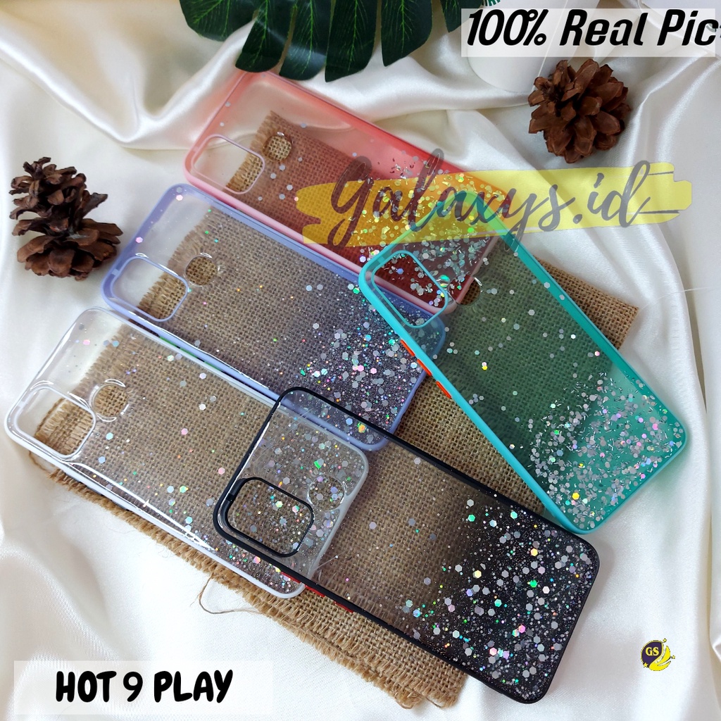 Infinix Hot 12 12i 12 Play Infinix Hot 11 10 Play Hot 9 Play Hot 8 Hot 10S  Case Dove Glitter Bling Star Light Candy Camera Macaron Gliter Pelindung Kamera