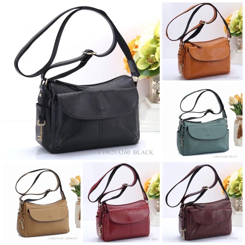 TAS WANITA BRANDED IMPORT FOSSIL MARYLINE CROSS BODYBAG 1062#A160