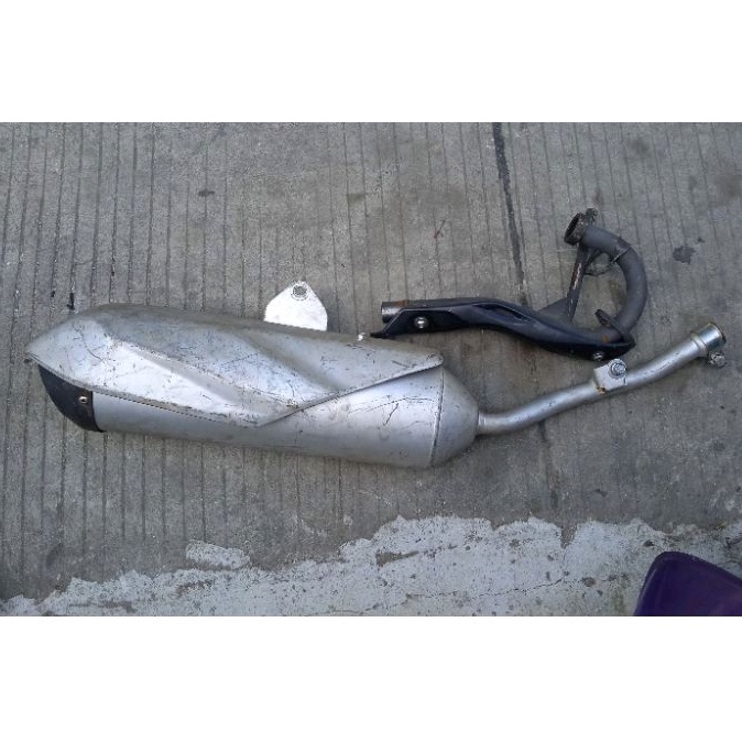 KNALPOT STANDAR KLX 150 BF ORIGINAL