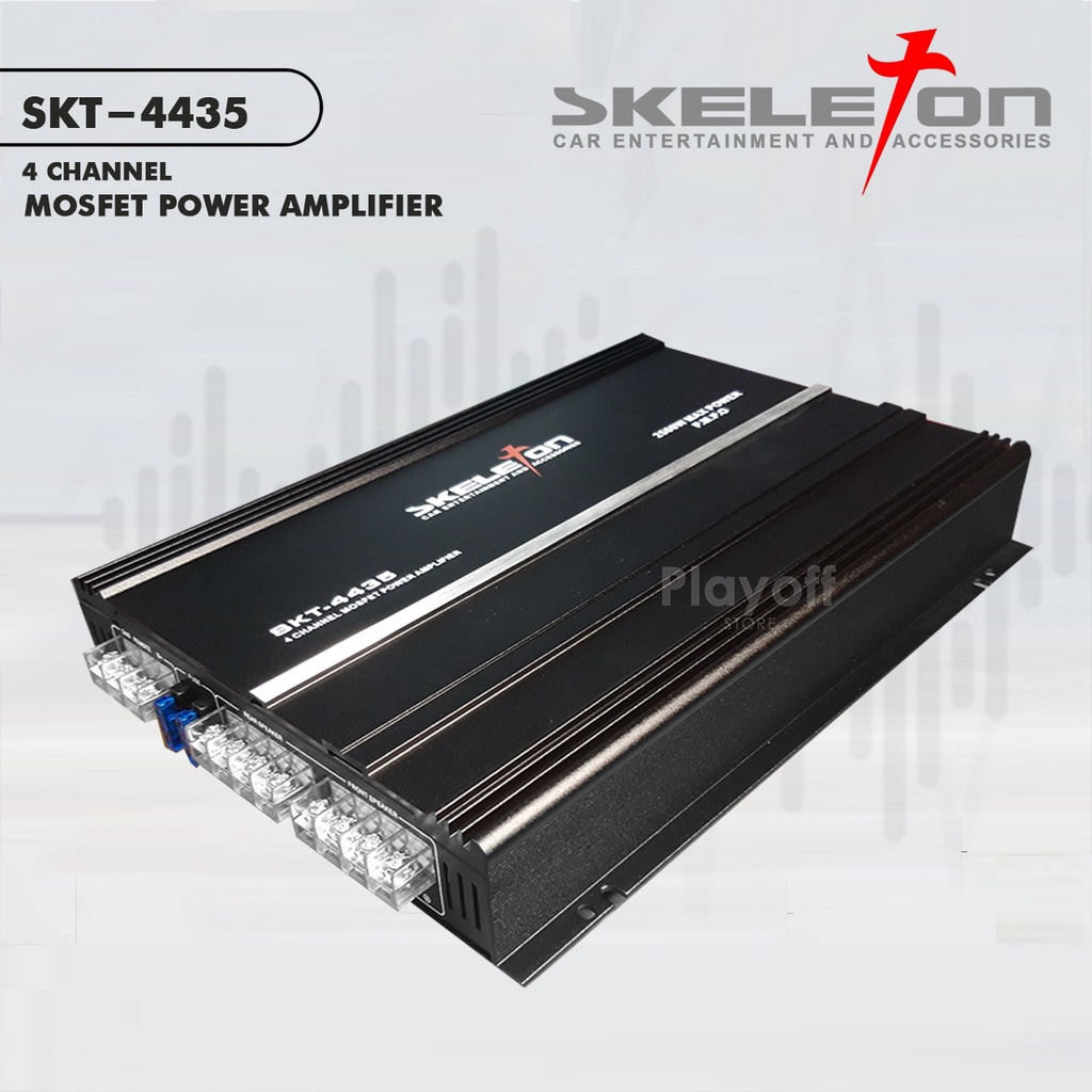 Power Amplifier 4 Channel Skeleton SKT-4435