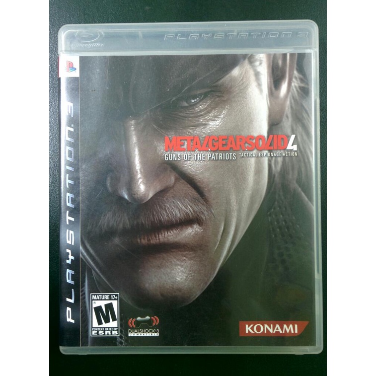 BD PS3 Metal Gear Solid / MGS 4