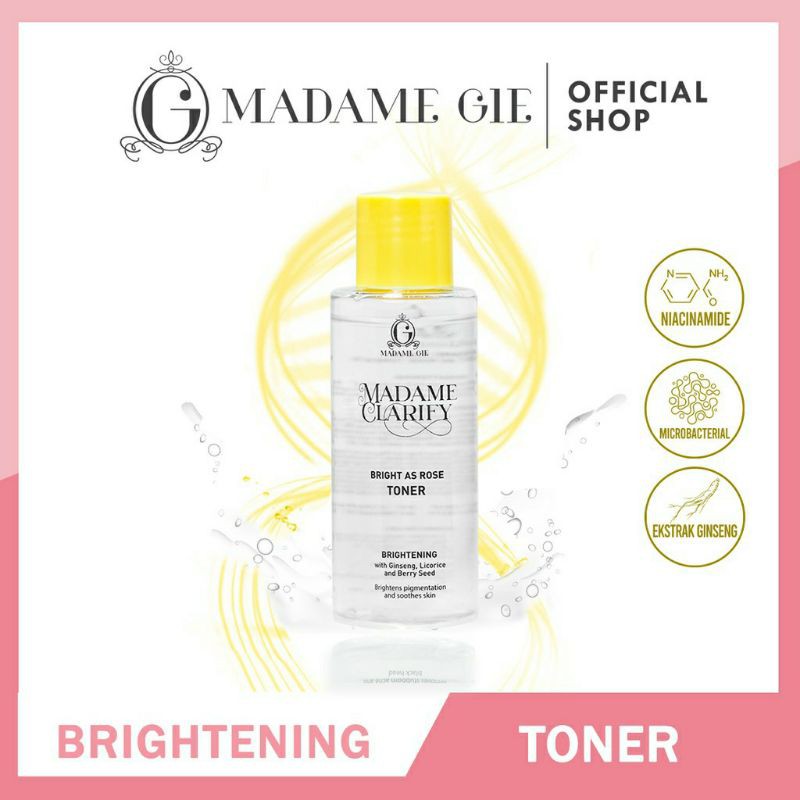 Madame Gie Skincare Clarify Toner | Facial Foam | Face Mist | Pimple Spot Cream | Serum 20ml