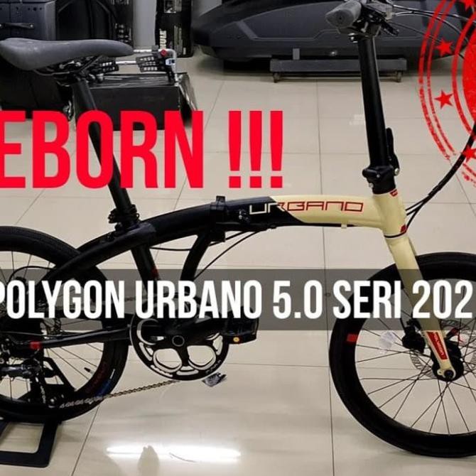 Sepeda Lipat Polygon Urbano 5.0