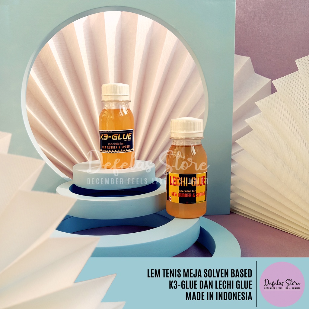 Lem KKK Tenis Meja Bet Pingpong Lechi Lem KKK tenis meja K3 Glue Ori - Satuan