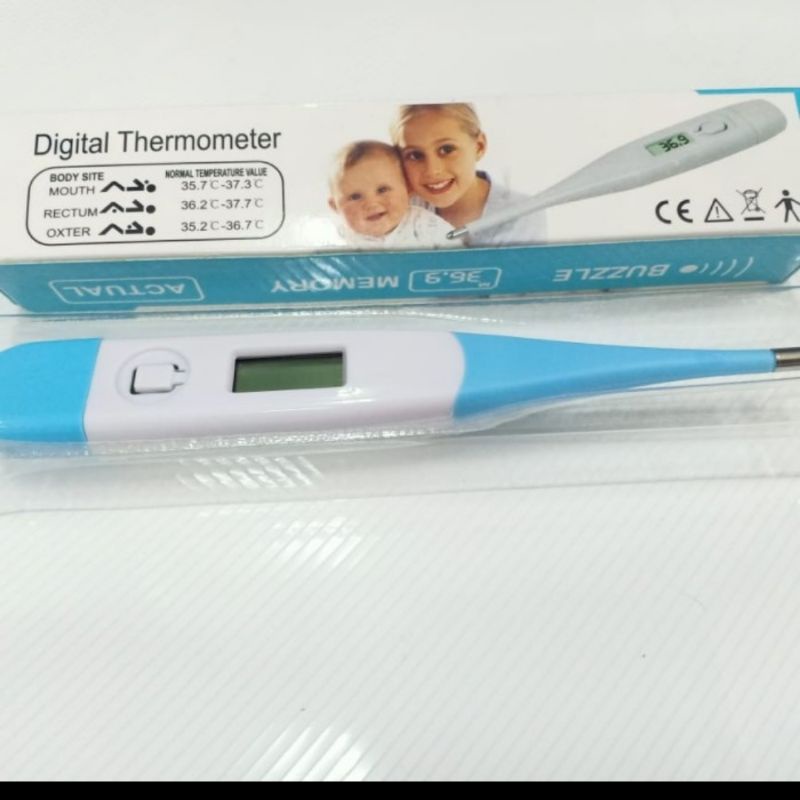 Termometer DIGITAL UJUNG LENTUR Thermometer Pengukur Suhu Badan Tubuh Anak Bayi