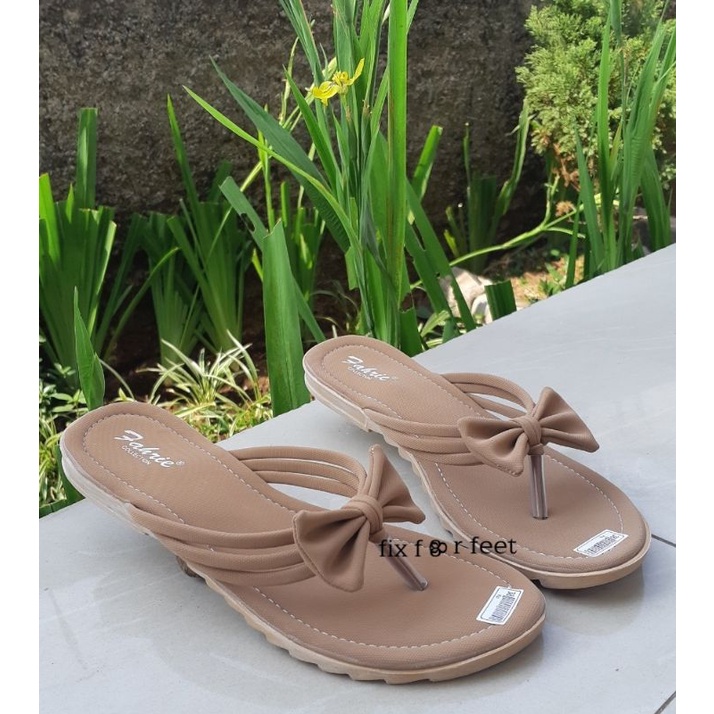 fahrie shoes sendal flat wanita jepit pita fh-26