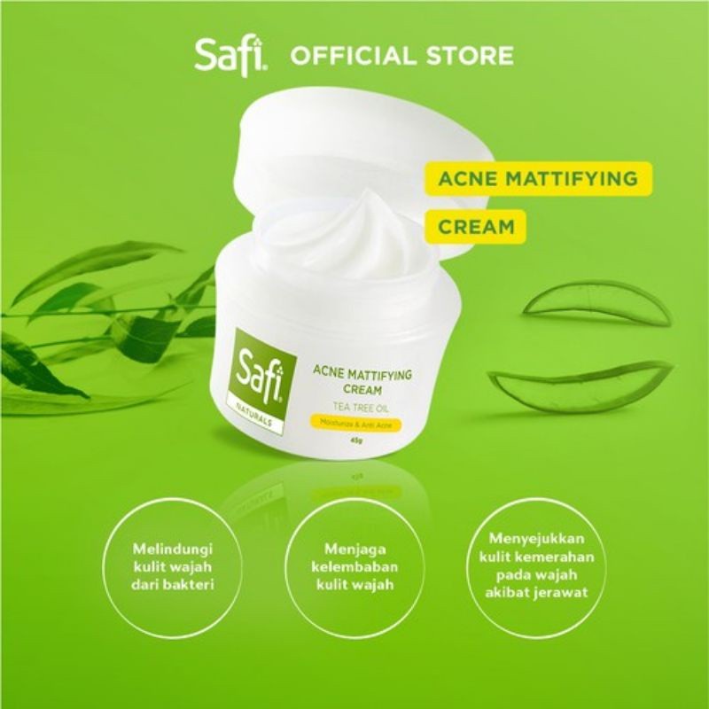 Safi Naturals Acne Mattifying Cream