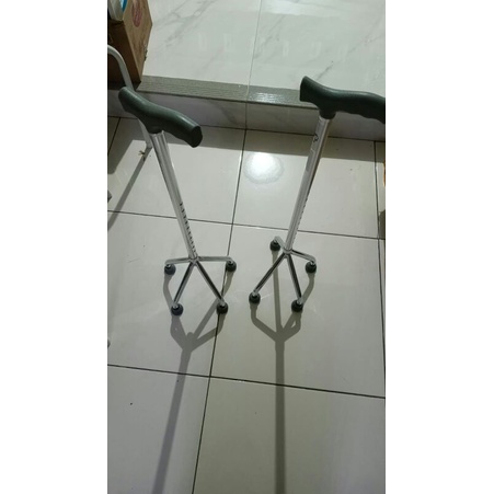 Tongkat 4 kaki/tongkat jalan/ tongkat kaki 4