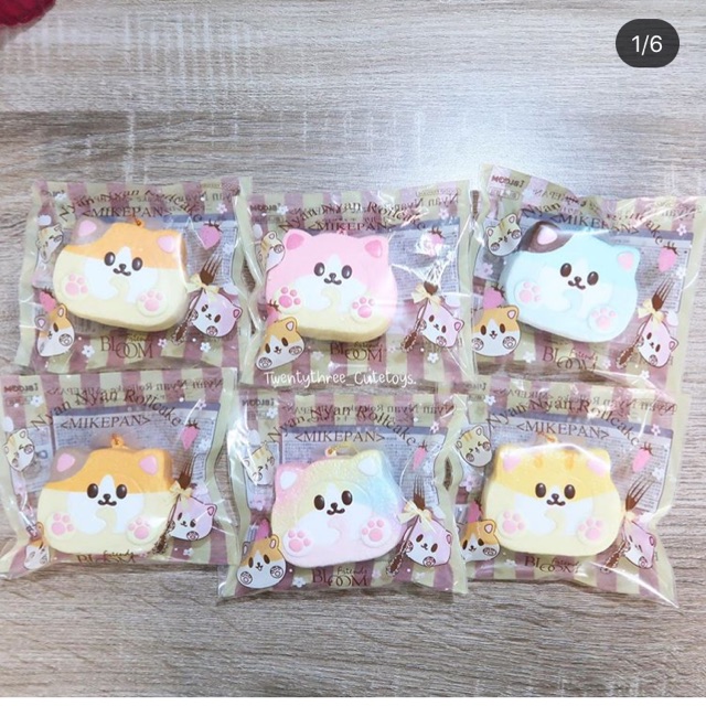 squishy ibloom nyan nyan roll cake