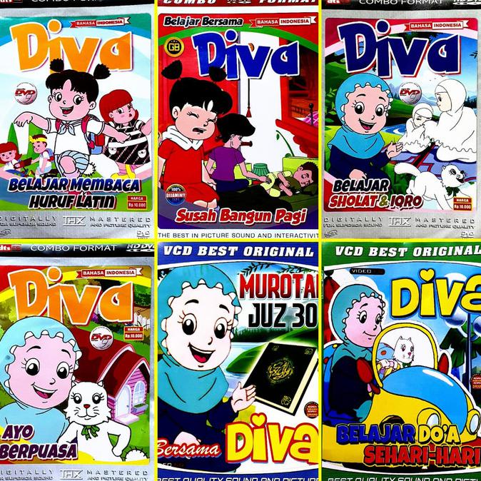 Paket Kaset Dvd Film Anak Diva Terlaris
