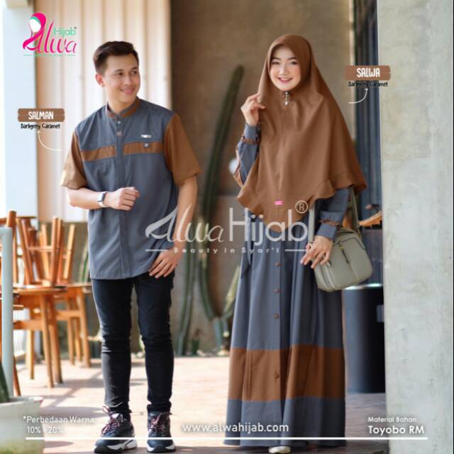 COUPLE SALMAN DAN SALWA BY ALWA HIJAB