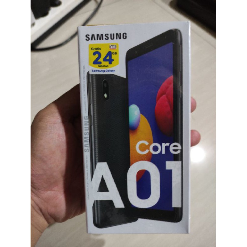 Samsung Galaxy A01 Core 2/32 Ram 2 GB Internal 32 GB Garansi Resmi SEIN