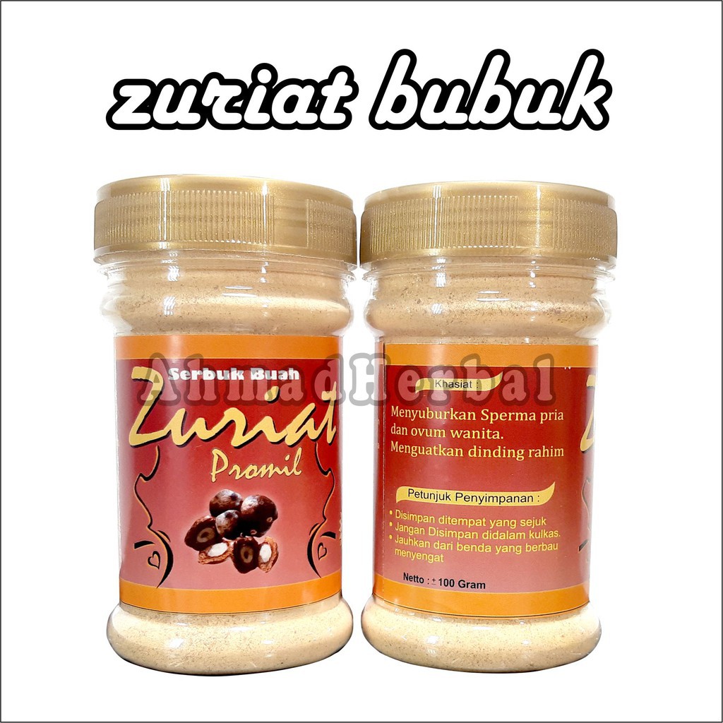 

Serbuk buah zuriat promil 100gr