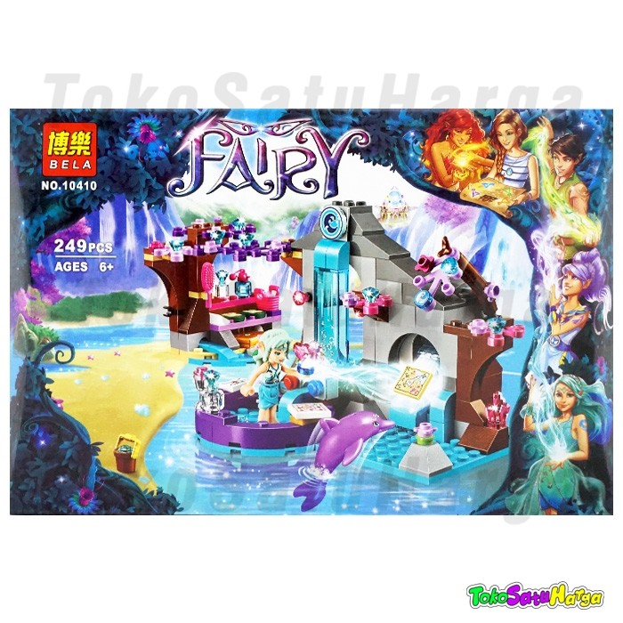 Lego Fairy Bela 10410 Naida's Spa Secret 249 pcs Good Quality